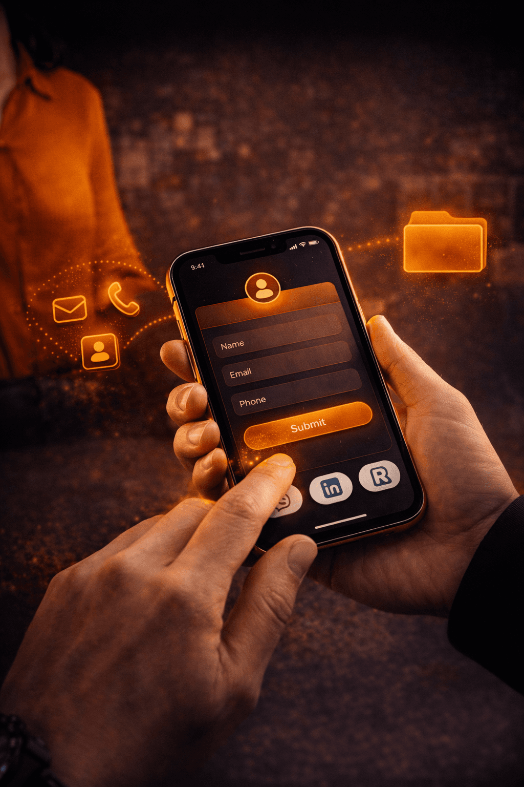 Събиране на контакти